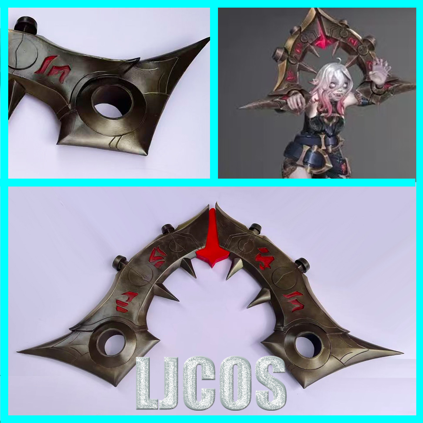 Briar Cosplay Prop - Briar Shackles Accessori per Cosplay di
