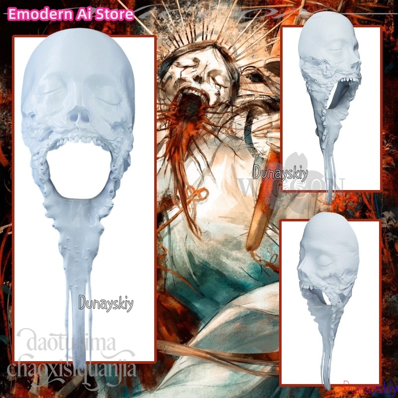 Cosplay Prop Diy - Horror Anime Bianco Fai da Te