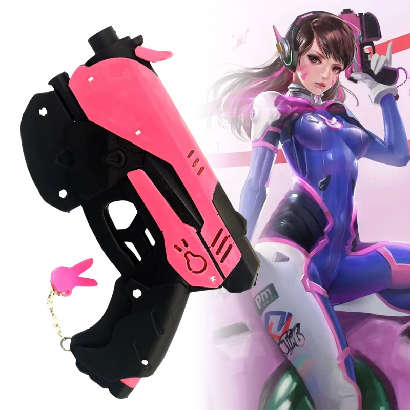 Dva Cosplay Prop - Formato reale D.Va Pistola Pistola Arma