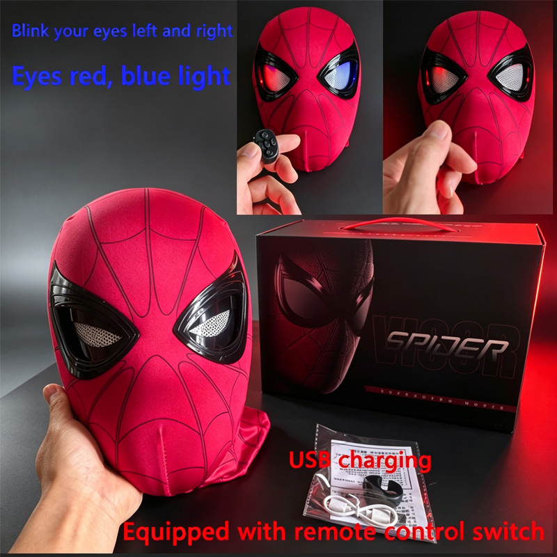 Cosplay Fire Prop - Novità: Maschera Elettronica di Spider-Man in