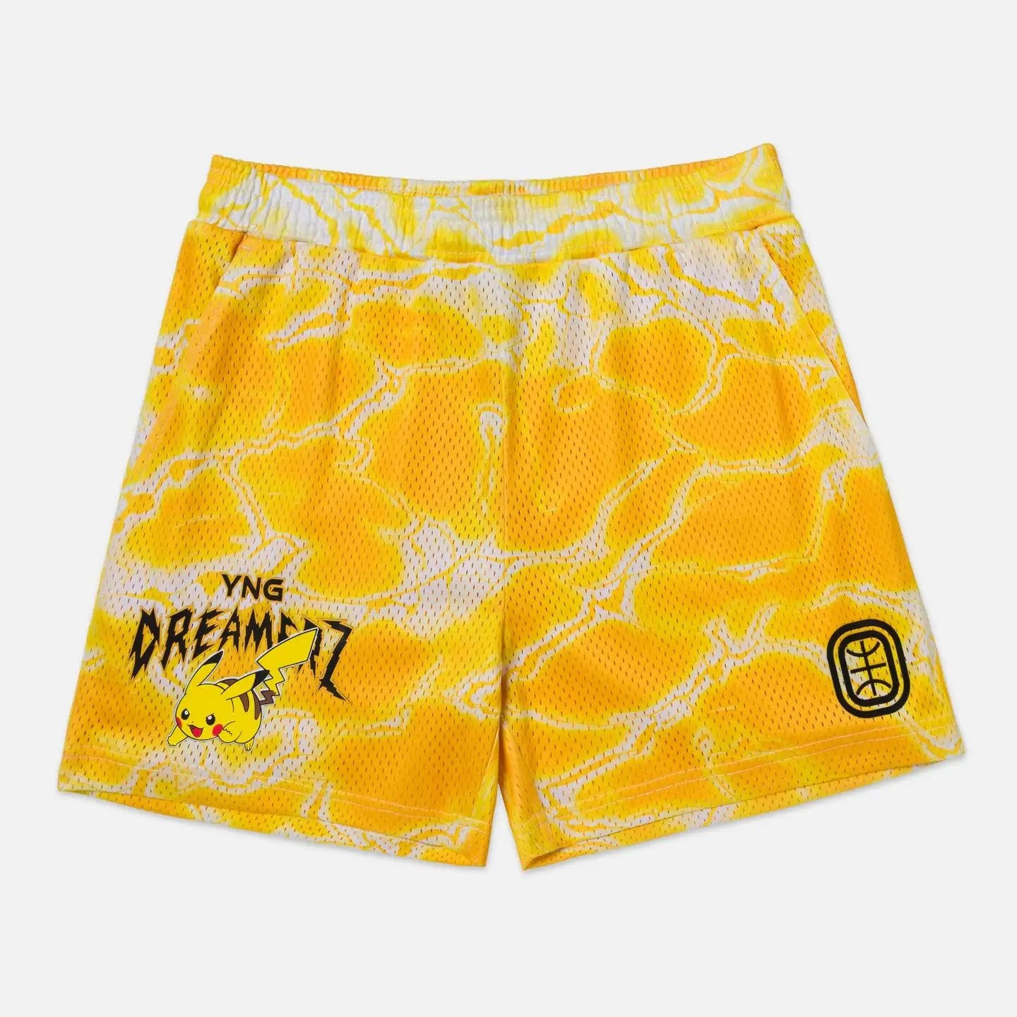 Pokeball Cosplay Prop - Pantaloncini sportivi in rete unisex con