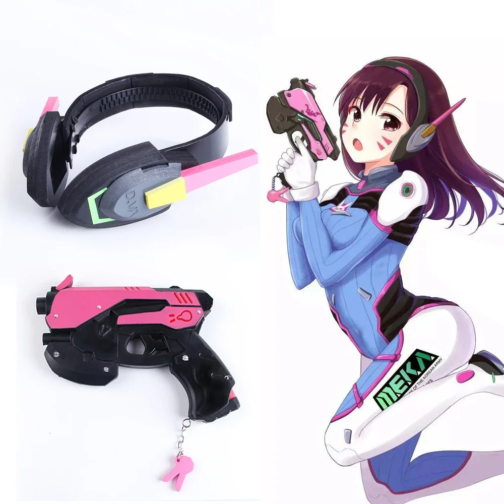 Dva Cosplay Prop - Pistola Auricolare D.Va di Overwatch, Accessori