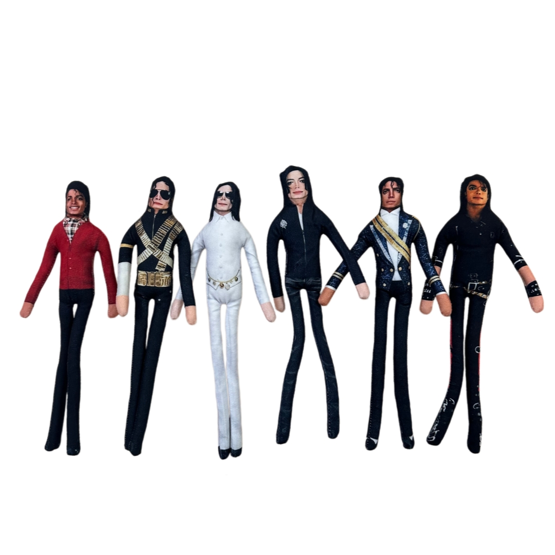 Cosplay Prop - 1-6 Pezzi Bambola Peluche Michael Jackson