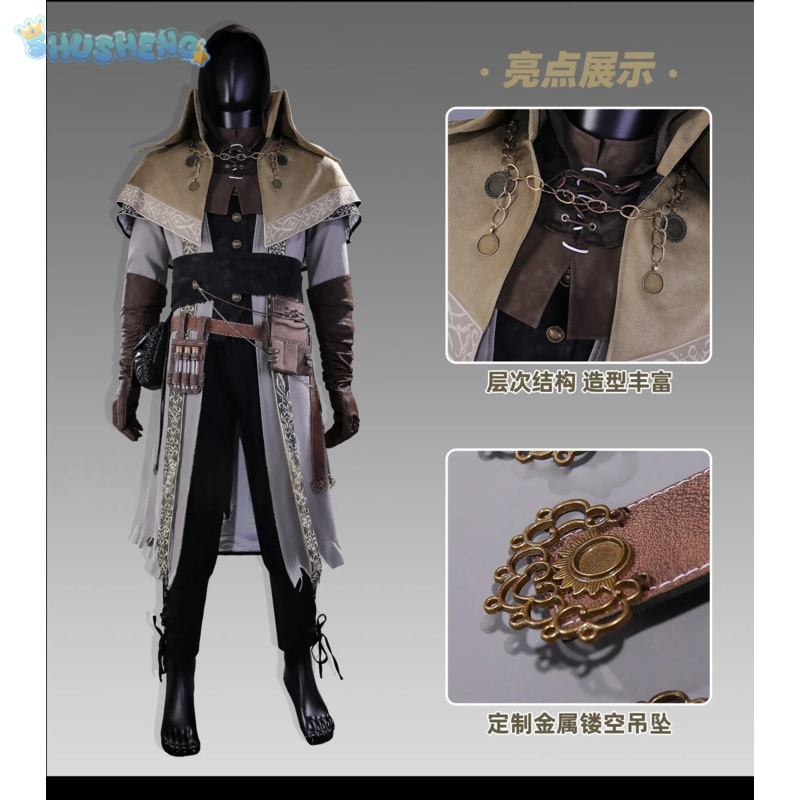 Bloodborne Cosplay Prop - Gioco Bloodborne Tomb Prospector Costume Cosplay