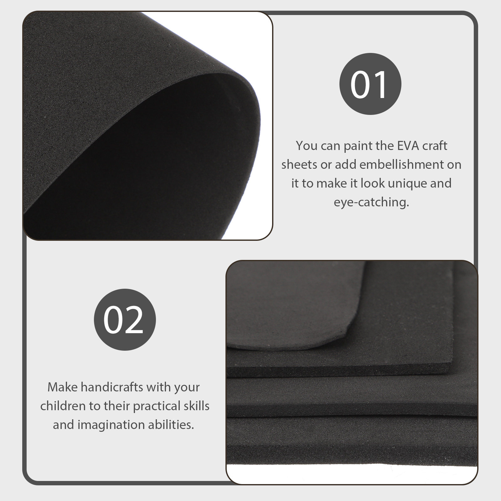 4 Pezzi di Fogli in EVA per Ar - Cosplay Prop Foam Board recensione e prezzo