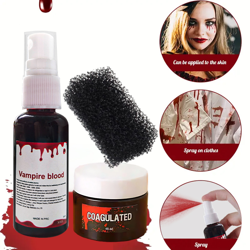 Kit Trucco Sangue Finto per Ha - Body Paint Sfx recensione e prezzo