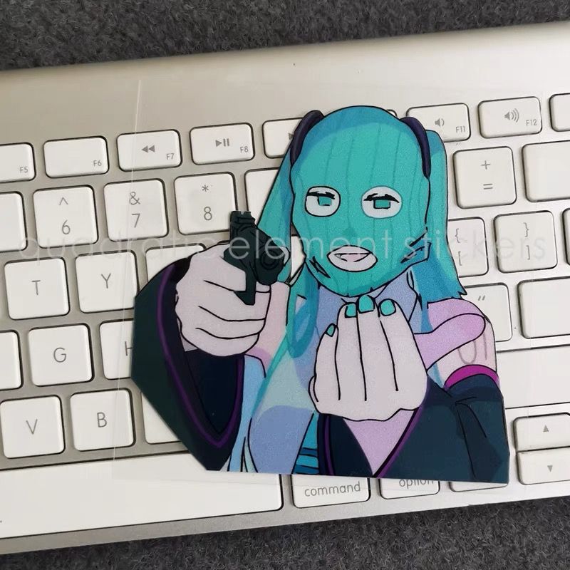 Adesivo per Moto Miku Impermea - Cosplay Prop Diy recensione e prezzo
