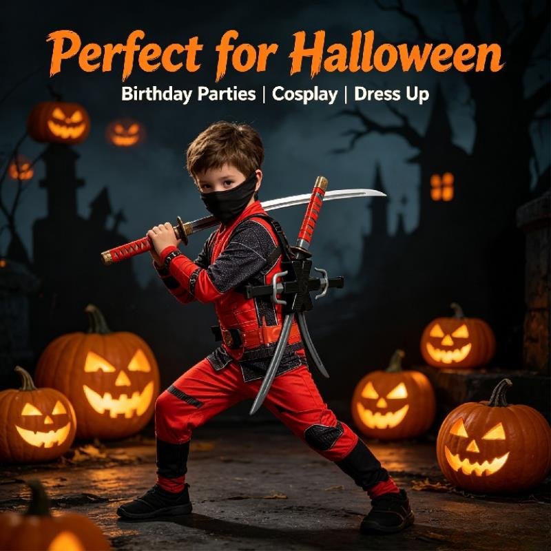 Halloween 1:1 Set Ninja per Ba - Cosplay Prop Knife recensione e prezzo