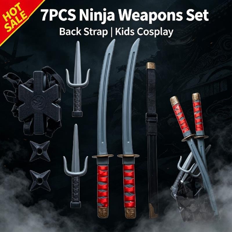 Halloween 1:1 Set Ninja per Ba - Cosplay Prop Knife recensione e prezzo